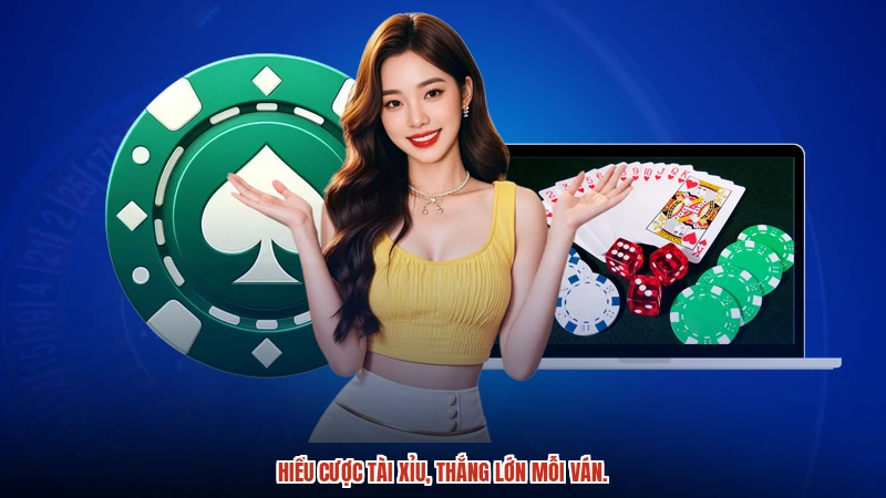 Hiểu cược tài xỉu, thắng lớn mỗi ván.