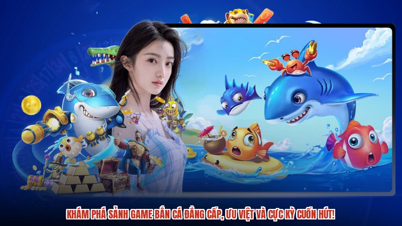 Khám phá sảnh game bắn cá đẳng cấp, ưu việt và cực kỳ cuốn hút!