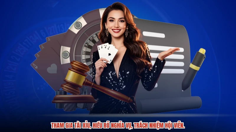 Tham gia TÀI XỈU, hiểu rõ nghĩa vụ, trách nhiệm hội viên.